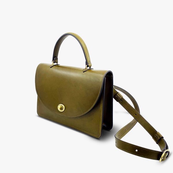 MISS SOPHIE BAG, OLIV/GRAU